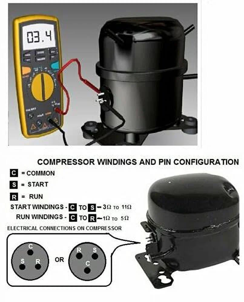 Compressor Start Relay 1/4 Terminal W908