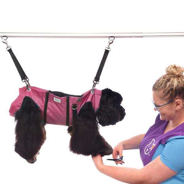 Black Pet Nail Grooming Hammock W4653