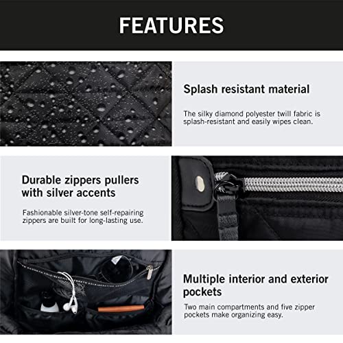 Black 20-Inch Hardside Expandable Spinner Luggage Y970