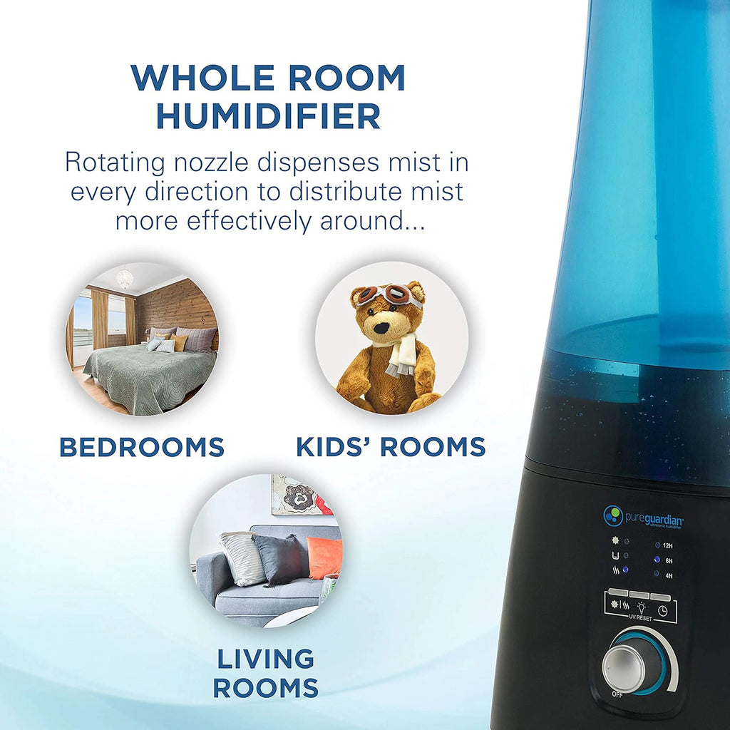2-Gallon Warm & Cool Mist Humidifier with UV-C U975