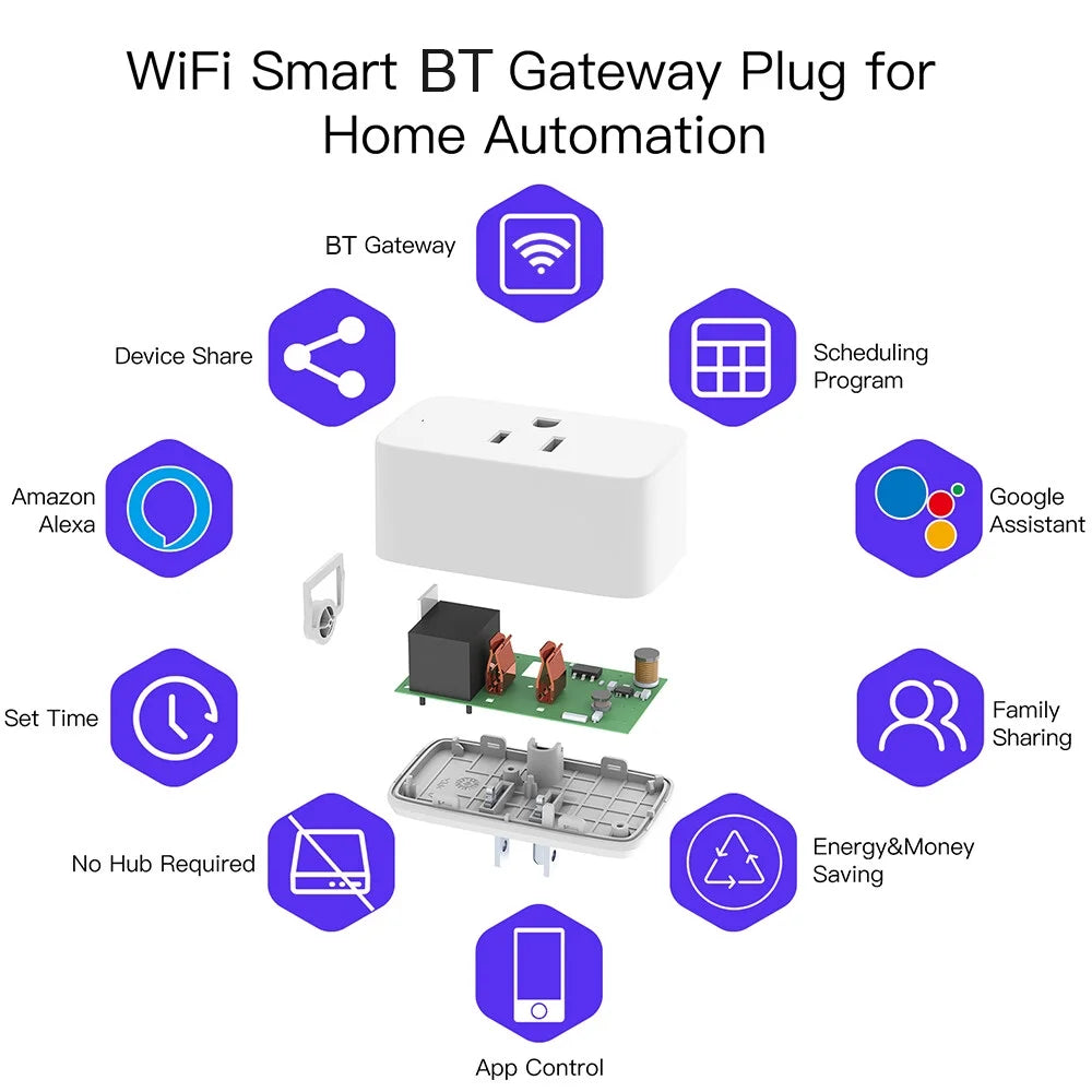 Smart Plug WiFi Socket Mini Outlet W7006