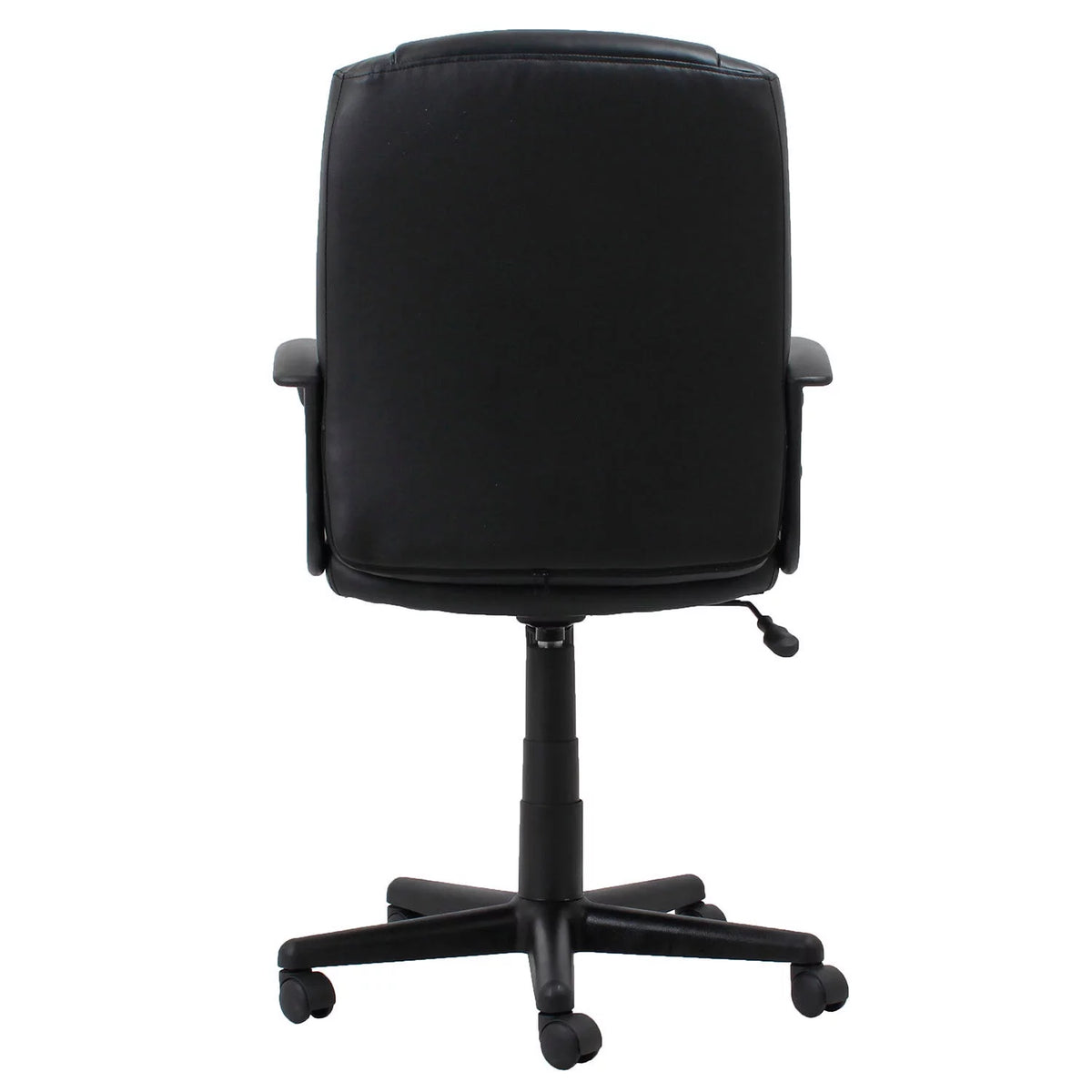 Black Bonded Leather Mid Back Executive Chair L172