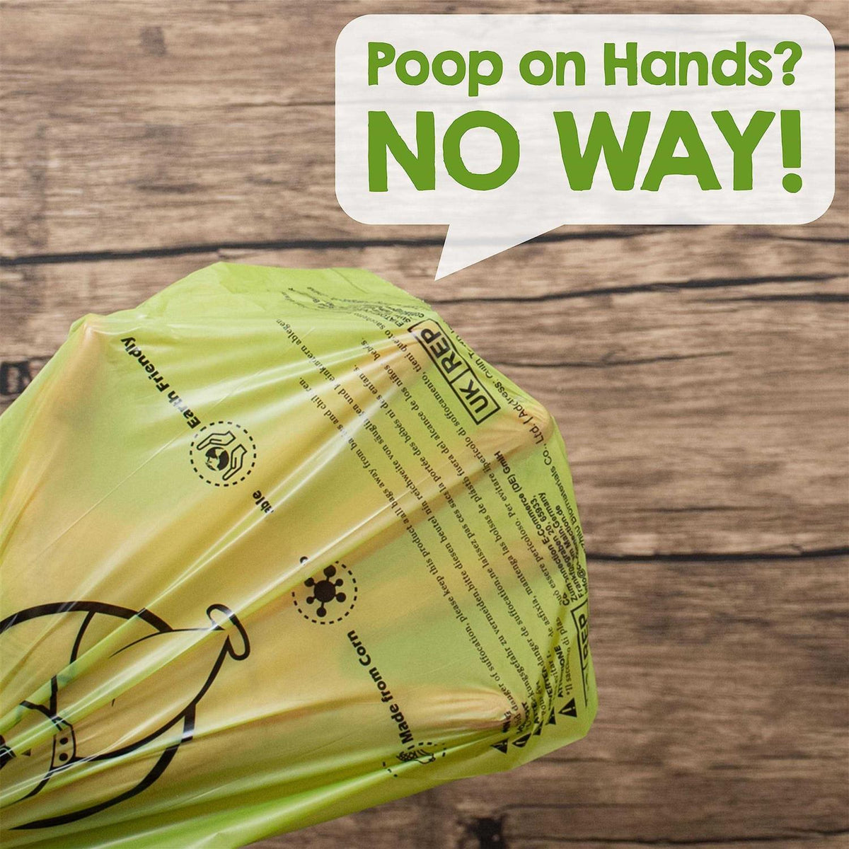 Dog Poop Bags 100% Leak Proof Extra Thick Q484
