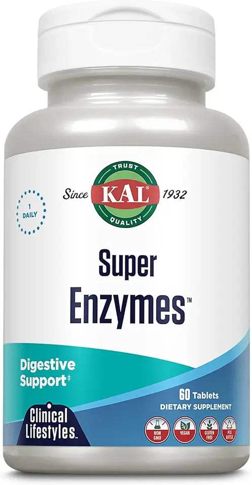 Super Enzymes Tablets, 60 Count Z247