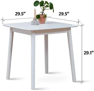 29.5" Square Wooden Dining Table N189