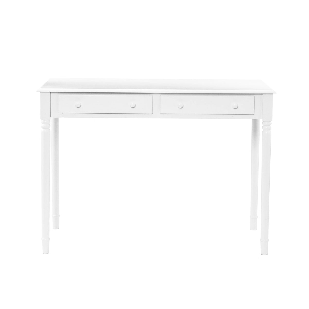 2-Drawer White Desk B575536