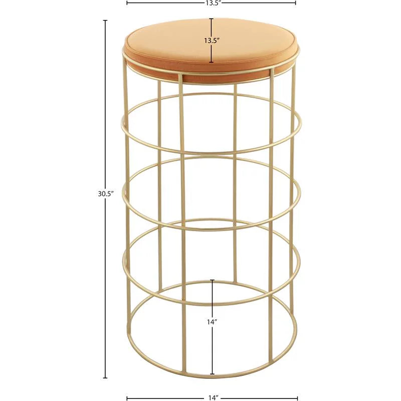 Velvet Bar Stool H640713