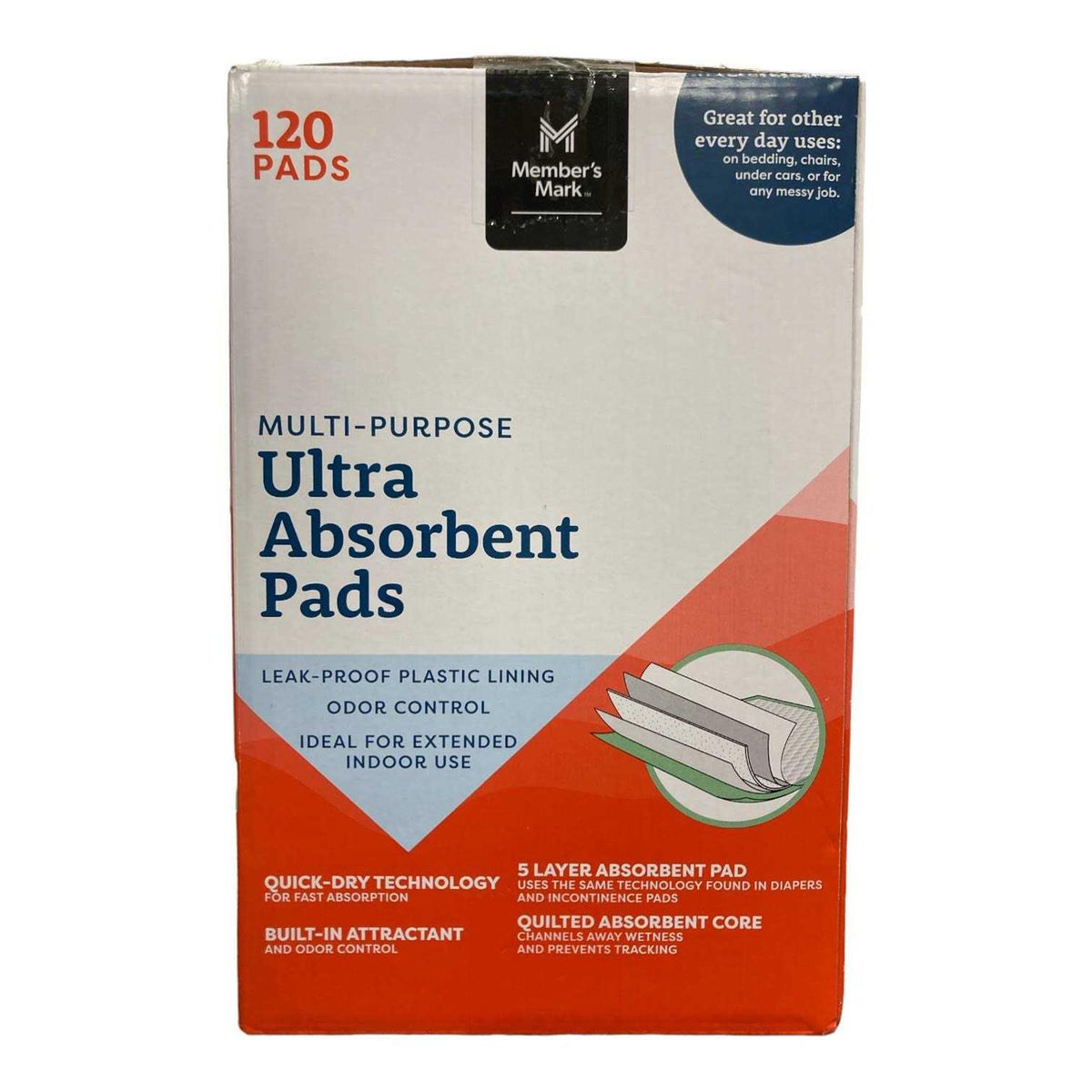 Multipurpose Ultra Absorbent Training Pads X5936