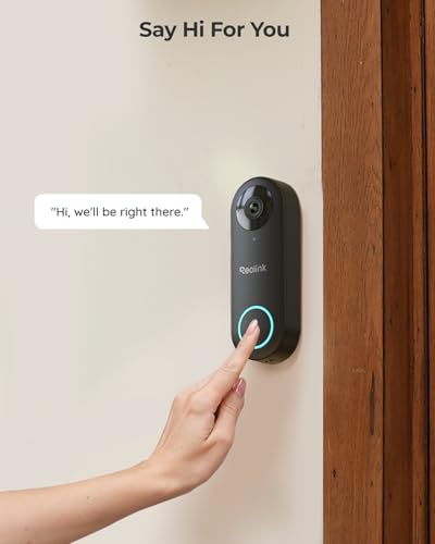 2K PoE Video Doorbell Camera with Chime T5282