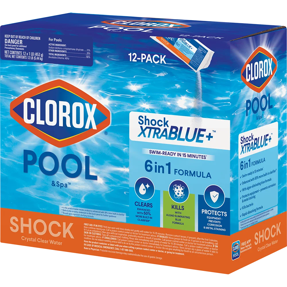 12pk Pool Shock Granules S59162