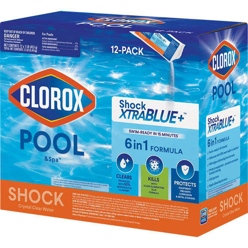 12pk Pool Shock Granules S59162