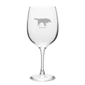 Border Collie 19 oz Red Wine Glass W54220