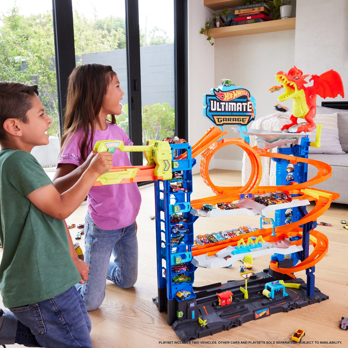 Toy Storage for 50+ Cars E2825