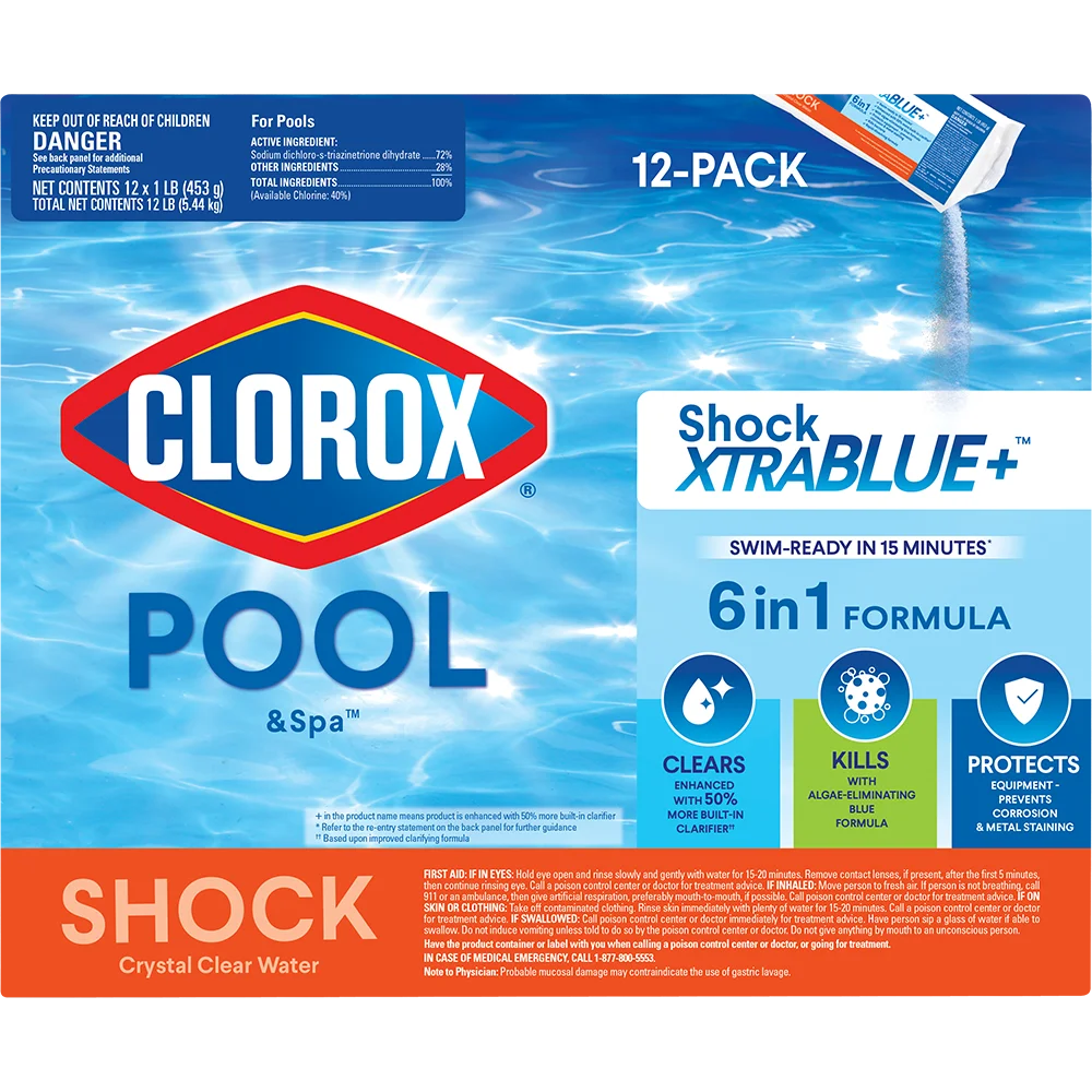 12pk Pool Shock Granules S59162