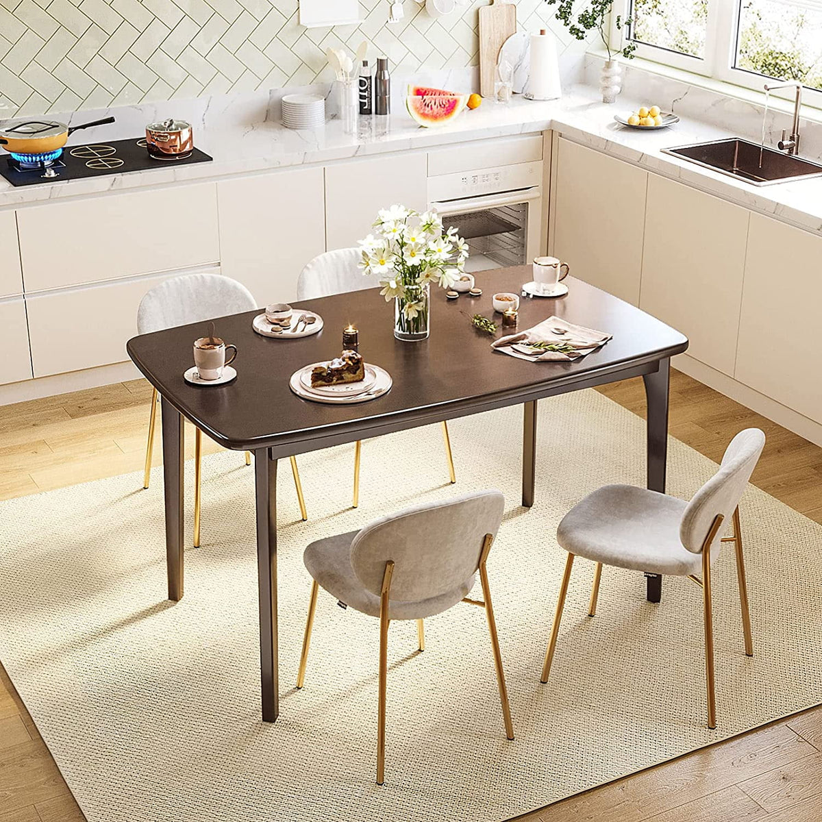47 Inch Wood Dining Table W98676