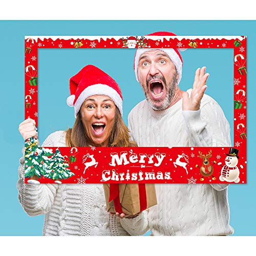 Christmas Photo Booth Props Frame Q109812