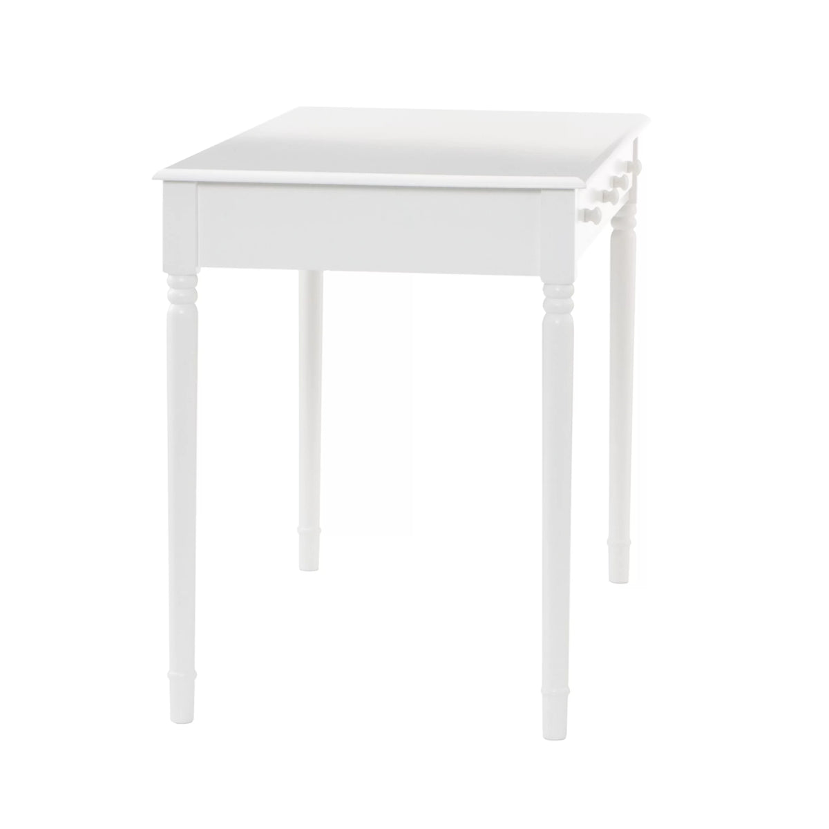 2-Drawer White Desk B575536