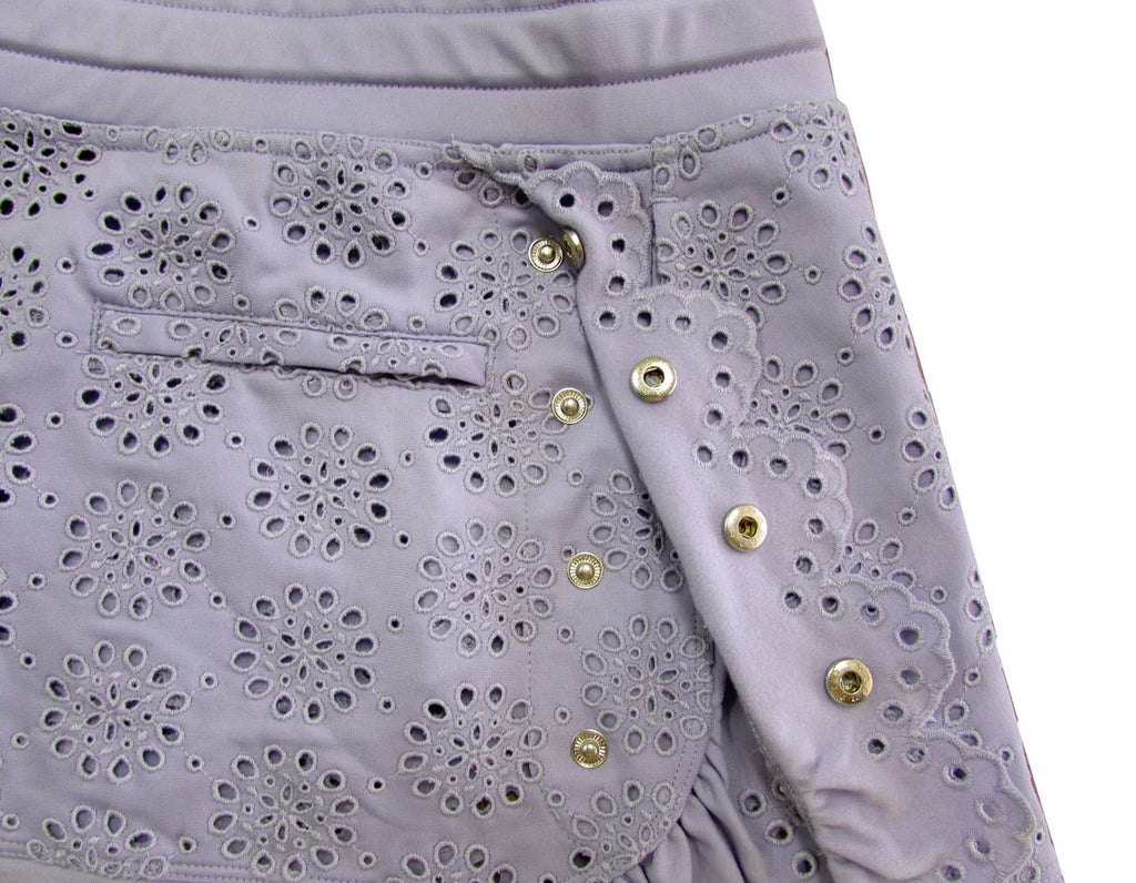 Embroidered Edge Mini Skirt L98792