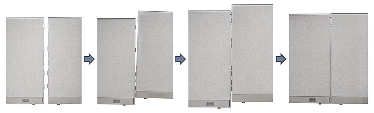 Freestanding Office Partition 24W X 72H O89211