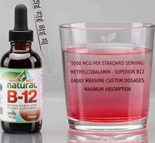 Organic B12 Liquid Drops 5000mcg D644262