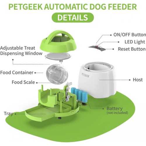 Automatic Pet Feeder Treat Dispenser Dog Toy O60155