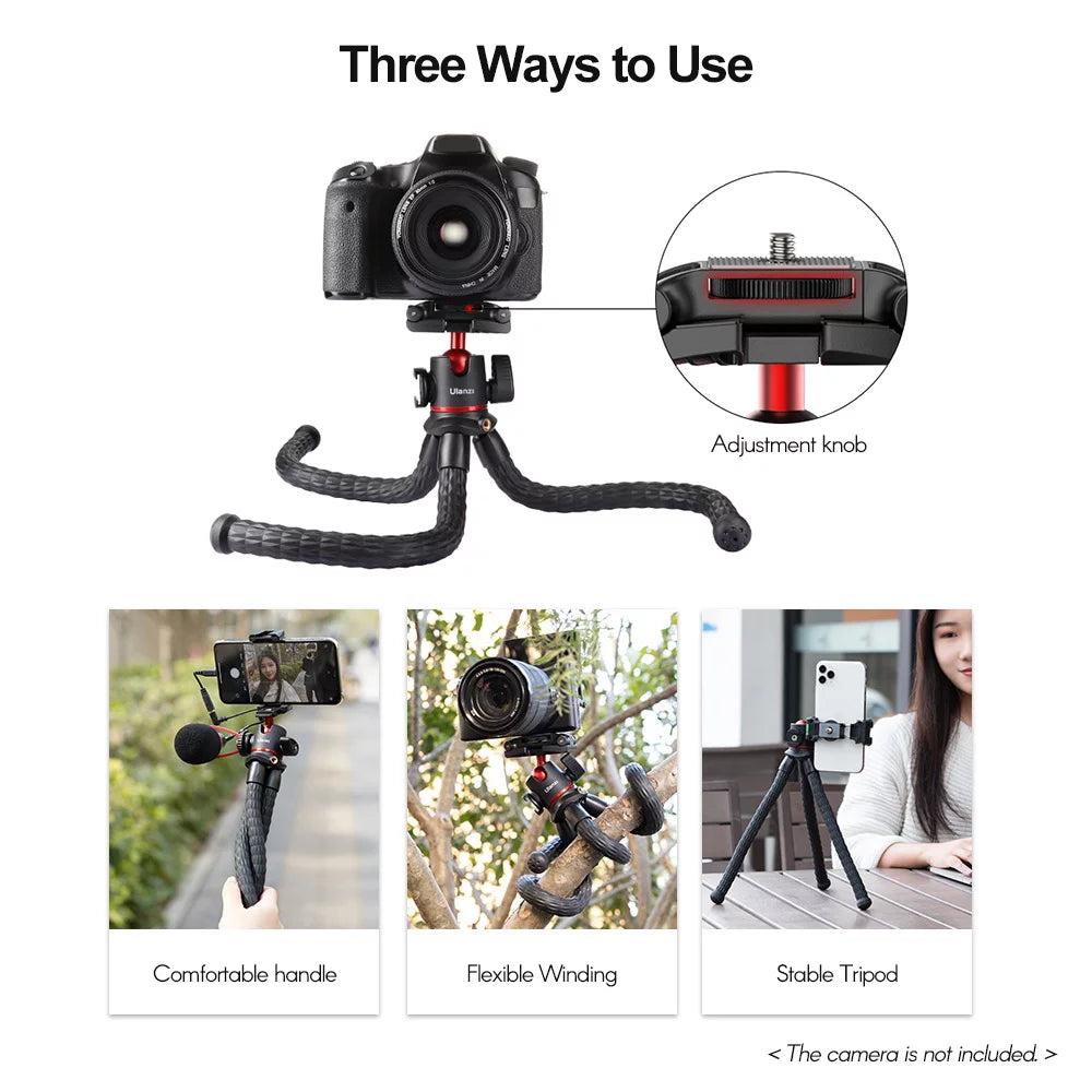 Flexible Mini Octopus Tripod with Ball Head Z124