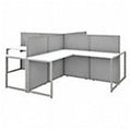 L Shaped Desk with Cubicle Panel S267