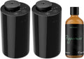 Black Waterless Diffuser 2PCS + 100mL Peppermint Oil F873887