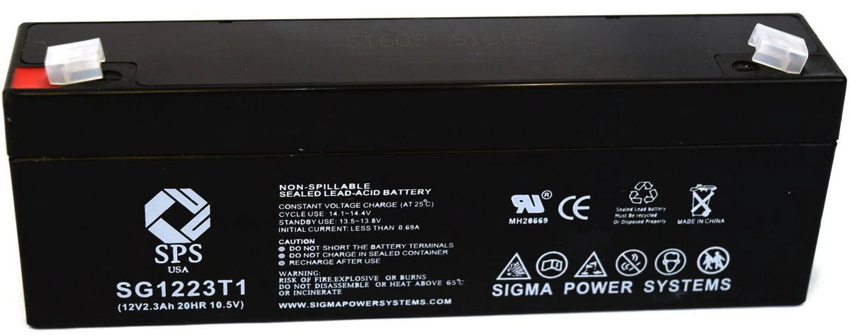12V 2.3 Ah Replacement Battery Z1317