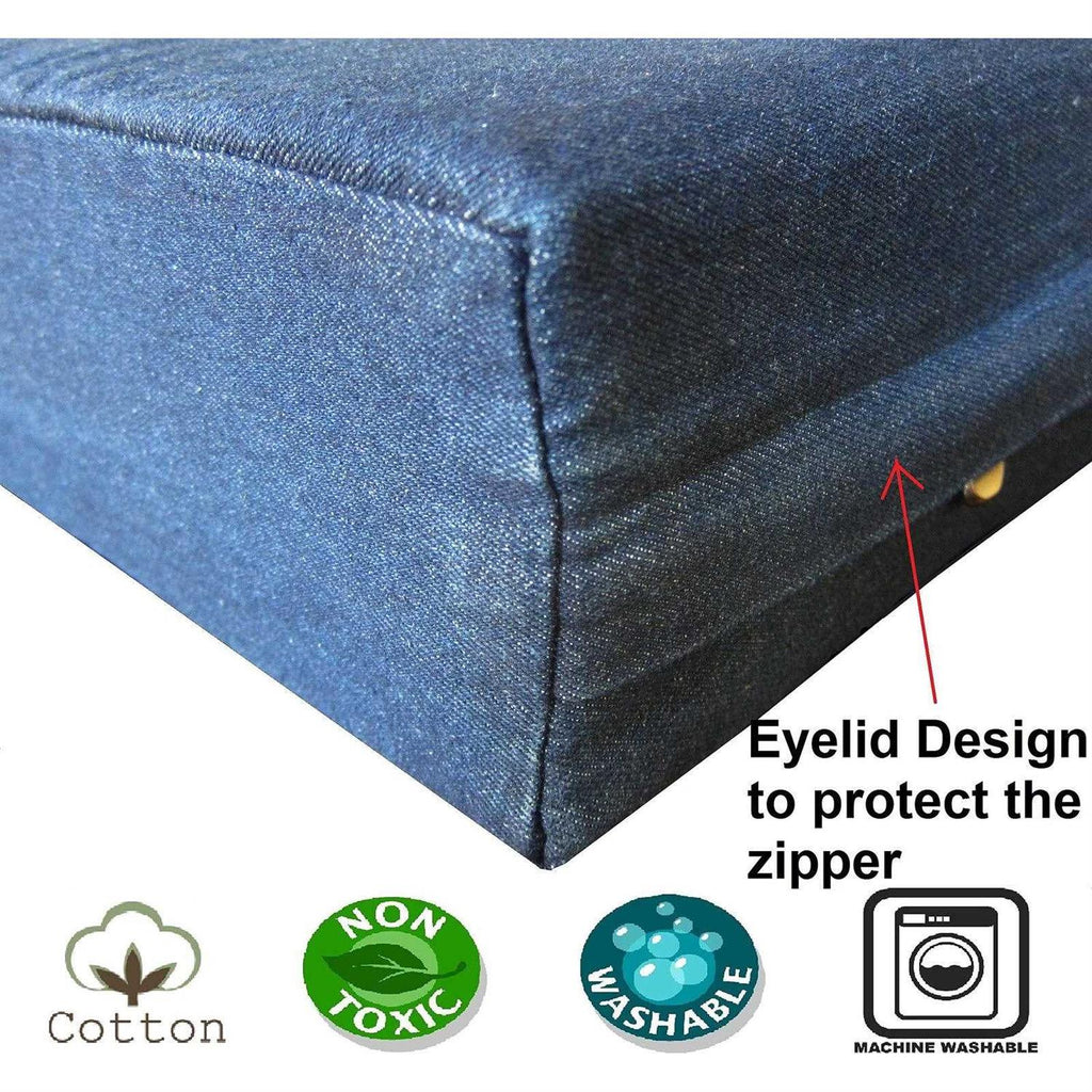 Orthopedic Gel Memory Foam Dog Bed Large with Waterproof Liner Cover S242998