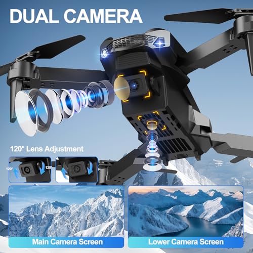 Foldable 1080P HD Camera Drone with Remote Control E2511