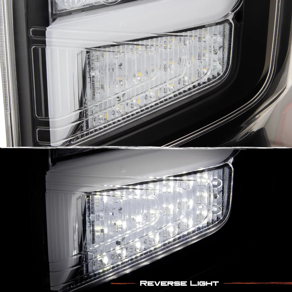 For 2016-2023 Nissan Titan LED Tail Lights Black Housing F55301