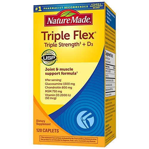 Triple Strength Caplets with Vitamin D3, 120 Count P3469