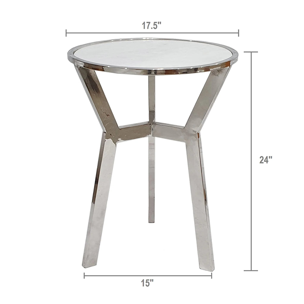 Side Table with Marble Top D276