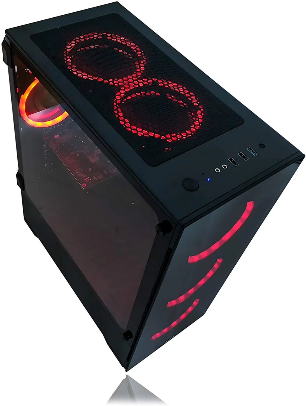 Gaming PC Desktop Computer 16GB Ram 512GB SSD RX 580 8GB L596