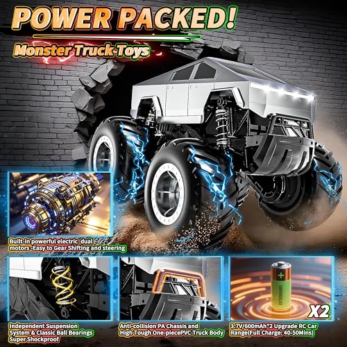 4WD Waterproof 1:16 Scale Off-Road RC Truck E89627
