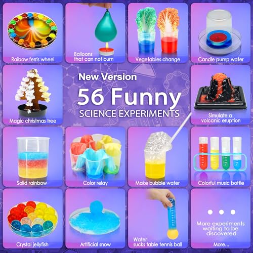 Science Kit with Lab Coat Costume, 70+ PCS DIY STEM Projects Y537063