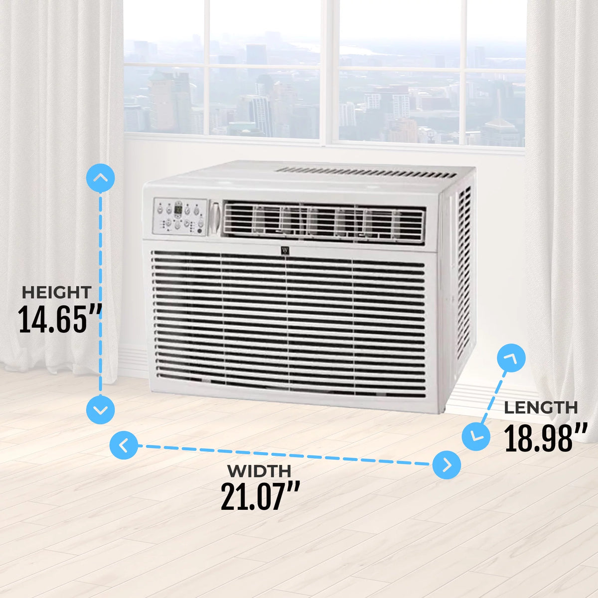 10,000 BTU Window Air Conditioner with Remote L130984