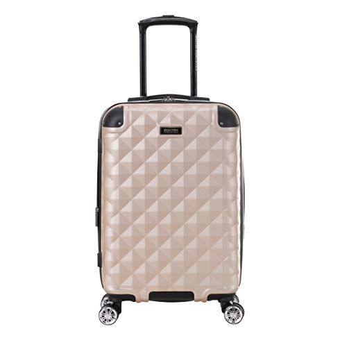Black 20-Inch Hardside Expandable Spinner Luggage Y970