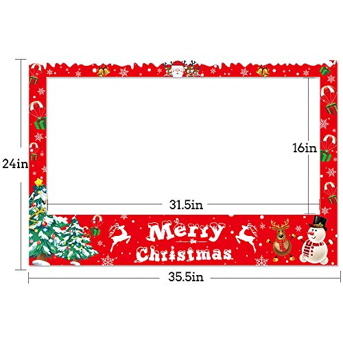 Christmas Photo Booth Props Frame Q109812