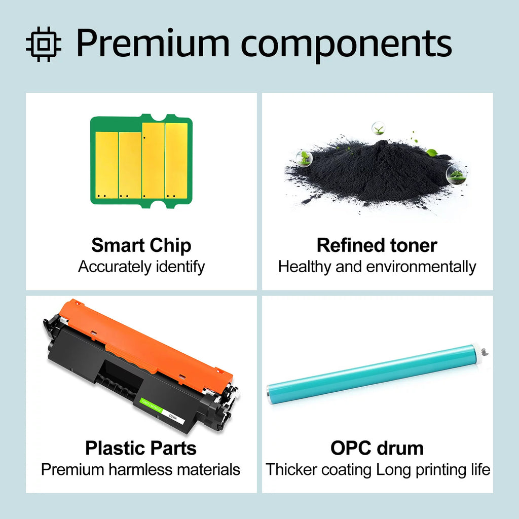 2 Pack Black Toner Cartridge Replacement H620
