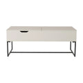 White Half Lift Top Coffee Table X661