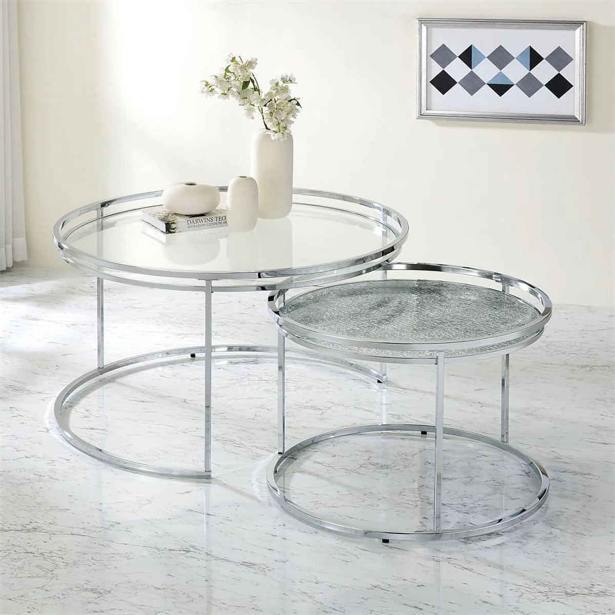 2-Piece Nesting Table J584