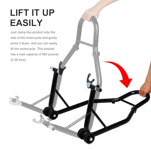 Heavy Duty Motorcycle Rear Wheel Lift Swingarm Spool Paddock Stand G889