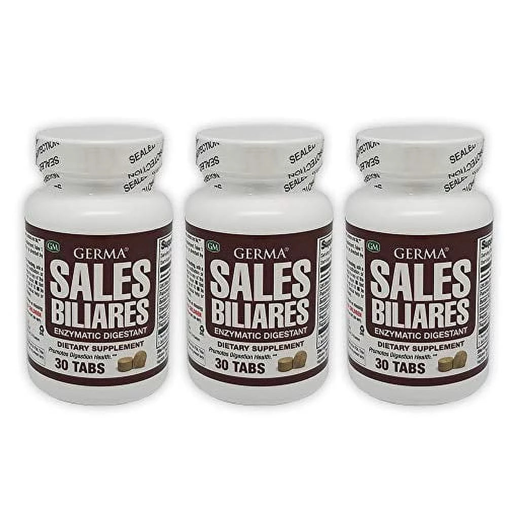 Bile Salts Dietary Supplement 30 Tablets Pack of 3 T5009