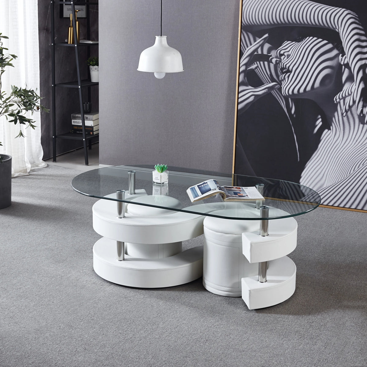 3-Piece Coffee Table Set B133