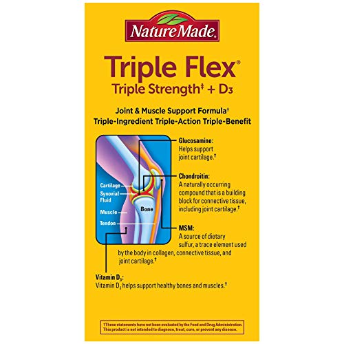 Triple Strength Caplets with Vitamin D3, 120 Count P3469