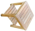 Teak Wood Shower Seat Outdoor Bench T417447