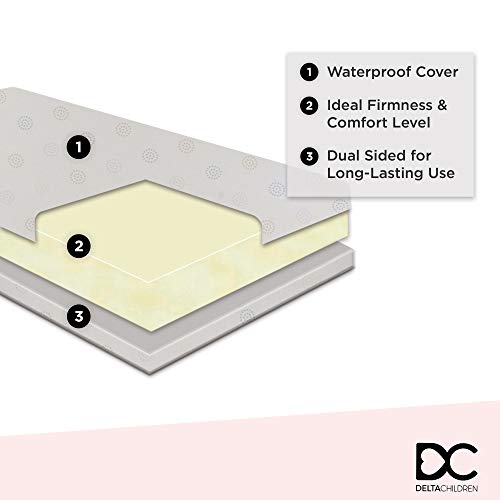 6" Dual Sided Crib and Toddler Mattress E4970