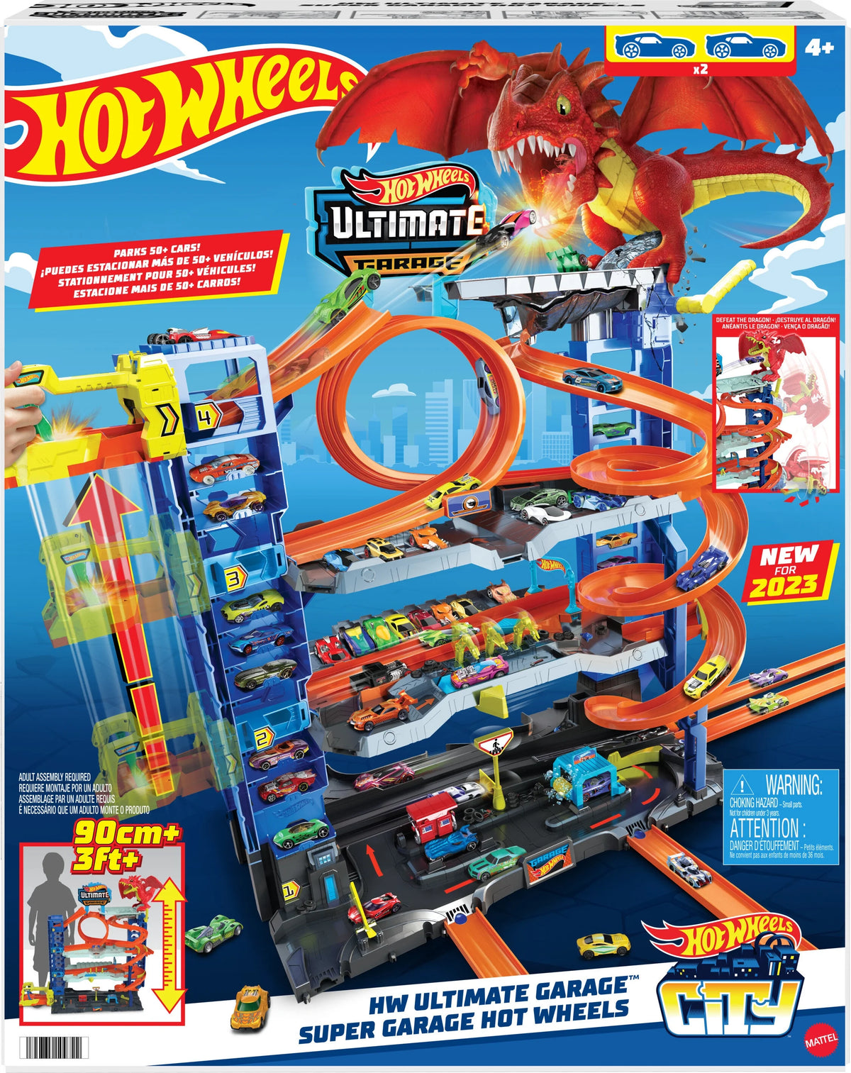 Toy Storage for 50+ Cars E2825